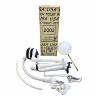 ราคา ชุดอะไหล่ชักโครก แบบกดหน้า USA 2002 จำนวน 1 ชุด สำหรับติดตั้งในถังพักน้ำของชักโครก (27365282566)