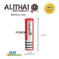 ราคา Alithai UltraFire ถ่านชาร์จ Li-ion 18650 3.7V 4200mAh (1ก้อน) (10901617547)