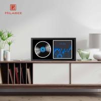 ราคา [hilabee] CD Frame Display Case Album Frame ของขวัญมีสไตล์สําหรับคนรักดนตรี Wall Art CD Box Protective for Desk Living Room Self Standing (26690252202)