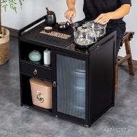 ราคา หนึ่งตารางกาต้มน้ําที่มีล้อทั้งชุดถาดน้ําชาโต๊ะน้ําชาบาร์ชามือถือตู้น้ําชาครัวเรือนโต๊ะน้ําชารถเข็นชาขนาดเล็กไม้เนื้อแข็ง ฮ่าๆ (45901594895)