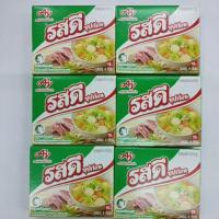 ราคา รสดีซุปก้อนหมู ขนาด 40 กรัม (6 กล่อง) (6707637200)