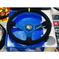 ราคา พวงมาลัย Sparco Monza L550 limited blue หนังกลับ แท้มือสอง สวยจัด ขนาด 350mm. (12774566110)