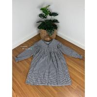 ราคา มือสอง ‼️ เดรสสาวอวบ เดรสคนอ้วน ลายสก็อตสีดำ (9336633057)