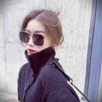 ราคา แว่นตากันแดดผู้หญิงทรงสี่เหลี่ยมของแท้ของแท้ (55151543221)