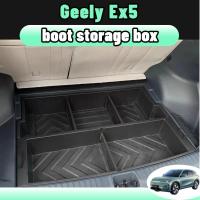 ราคา สําหรับ Geely ex5 อุปกรณ์จัดระเบียบรถยนต์ กล่องเก็บของ กล่องอเนกประสงค์ ลังเก็บของพลาสติก ท้ายรถ abs ของแต่งรถยนต (40453037416)