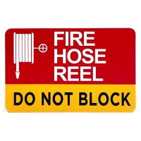 ราคา FIRE HOSE REEL DO NOT BLOCK ป้าย/ป้าย 165 มม. x 105 มม. ป้าย EMERGENCY, ป้าย WARNING & ป้ายห้าม (53352379611)