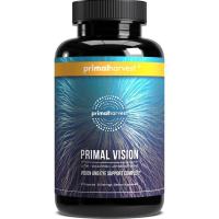 ราคา Primal Harvest Primal Vision พร้อม Lutein, Zeaxanthin, Vitamin A และ Zinc เพื่อสุขภาพดวงตา, รองรับแสงสีฟ้าและความชัดเจนของภาพ (46602537236)