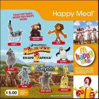 ราคา ชุด Mcdonalds Mcd Mcdonalds Happy Meal ของเล่น 2008 Madagascar Escape 2 Africa (42255834552)