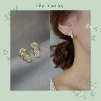 ราคา ส925 เงินกระพริบเพชรรองเท้าแตะต่างหูสร้างสรรค์ประณีตแฟชั่นสไตล์เกาหลีต่างหูผู้หญิง (27511627912)