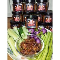 ราคา น้ำพริกผัดหมูใส่กากหมู100กรัม อร่อยหอมผักชี หอมแดง กระเทียม เผ็ดพอดี (29222204439)