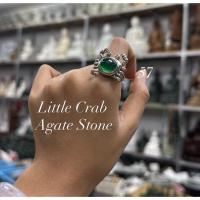 ราคา แหวนพลอยอาเกตโมรา ตัวเรือนเงินแท้ เสริมดวงชะตาการเงิน (24390289809)