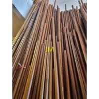 ราคา ราวผ้าม่านไม้สัก ราวตากผ้า กลม 1 นิ้ว ยาว 90 ซม. เฉพาะไม้ (7533102679)