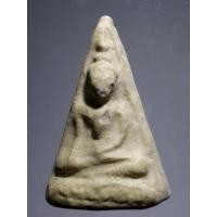 ราคา พระเนื้อผง พิมพ์สามเหลี่ยม ปางมารวิชัย ไม่ทราบที่ (20430243887)