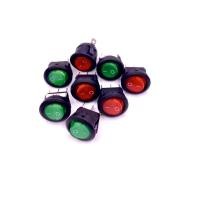 ราคา Switch สวิทช์ไฟ (แพ็ค5ตัว)กลม 19mm 3ขา ON OFF ไฟ 12~220V (17523865139)