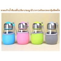 ราคา 149฿ถูกมาก! ขวดแก้ว สำหรับชงชาและใส่น้ำดื่ม400ml (864647283)