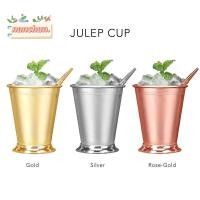 ราคา NANSHU ค็อกเทลแก้ว, สแตนเลส 350ml ม้วน Mint Julep ถ้วย, ทนทานเงินทอง Mojito ค็อกเทลแว่นตาห้องครัว (55352711375)