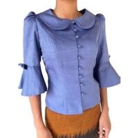 ราคา เสื้อผ้าไหมลาว ชุดไทยสวยๆ เสื้อ (17157697712)