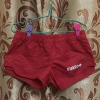 ราคา กางเกงขาสั้นสีแดง size s กระเป๋าข้าง ซื้อมาเก็บไม่เคยใส่ เอวก่อนยืด 28 ยืดได้36 ยาว10.5 นิ้ว ใส่วิ่งใส่อยู่บ้านได้หมดคะ (6311221998)