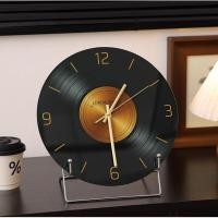 ราคา เครื่องประดับนาฬิกาตั้งโต๊ะบันทึกแผ่นเสียงย้อนยุคสไตล์โบราณ, ห้องนั่งเล่นอาหารด้านข้างตู้ทีวีอิตาลีเรียบง่ายตกแต่งนาฬิกา (50901641610)