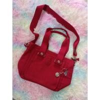 ราคา กระเป๋าLINGKYสีแดงขนาด11" (28059074570)