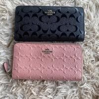 ราคา กระเป๋าตังค์Coachใบยาวมือ2ลายCนูน (23910006536)