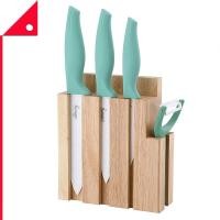 ราคา Wamery : WMRCKSWOOD* ชุดมีดทำครัว Ceramic Kitchen Knife Set with Block (18961520946)