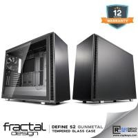 ราคา Fractal Design Define S2 Gunmetal Grey เคสกระจกนิรภัย [ATX, Matx, Mini-ITX] (20989101745)