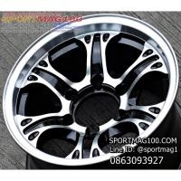 ราคา ล้อแม็กมือสอง JRD สีดำหน้าเงา 7-15นิ้ว 6รู139 Offset20 [19802] (29706924518)