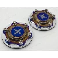 ราคา ฝาครอบดุมล้อรถ ฝาครอบดุม ฝาล้อ ฝาครอบดุมล้อ กระบะ อลูมิเนียม 106มิล สีไทเท2ชั้น ดาว 1คู่ (9780650687)