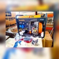 ราคา ROWEL เครื่องปั่นไฟดีเซล รุ่น DG6500CLES เครื่องยนต์ดีเซล 4 จังหวะ 5500วัตต์ 13HP (เชือกดึง/กุญแจ) ปั่นไฟ (44450255715)