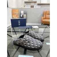 ราคา DIOR 2025 ฤดูใบไม้ผลิฤดูร้อนสไตล์ใหม่ Baotou Letter Jacquard ผู้ชาย Lazy Muller รองเท้าแตะ (44473818552)