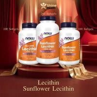 ราคา Now Foods Lecithin, Sunflower Lecithin | เลซิติน, เลซิตินจากดอกทานตะวัน 100/200 Softgels (51950783885)