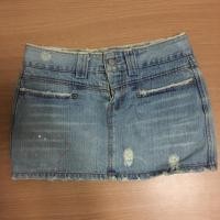 ราคา กระโปรงยีนส์เอวต่ำ (55617133)