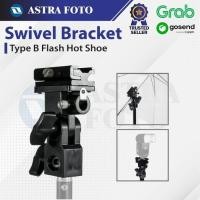 ราคา Light- Type B Flash Hot Shoe ที่วางร่ม B Mount Bracket สําหรับ Speedlite (42771992034)
