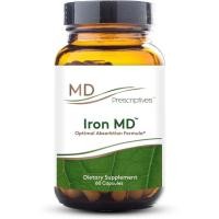 ราคา MD Prescriptives Iron MD Capsules - อาหารเสริมธาตุเหล็กทุกวันสําหรับผู้หญิงและผู้ชายด้วยวิตามินซี, วิตามิน B12 & กรดโฟลิก - สูตรการดูดซึมที่เหมาะสม - 60 แคปซูลผัก (44326873558)