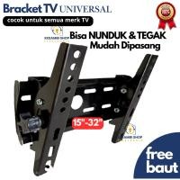ราคา 15" - 32" LED LCD TV BRACKET UNIVERSAL TV BRACKET (COMPLETE) (45151860950)