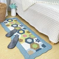 ราคา Floor Mat พรมเช็ดเท้าผ้าฝ้าย ขนาด 50*135 cm พรมเช็ดเท้าวินเทจ (17280385525)