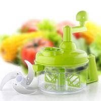 ราคา Multi-function Manual Food Processor เครื่องเตรียมอาหารสำหรับผักเนื้อ สะดวกเครื่องปั่น เครื่องบดสับอาหาร (1656767172)