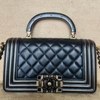 ราคา พร้อมส่งของแท้มือ2ราคาพิเศษ Chanel Boy Studded Small 12x20.5x8.5 Holo24 (27814199126)