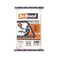 ราคา BESBOND ซีเมนต์ฉาบบาง BESBOND SUPER SKIM 20 กก. สีขาว กาว กาวตะปู SKIM COAT BESBOND SUPER SKIM 20KG WHITE ซีเมนต์ฉาบบาง (29273944426)