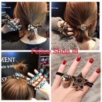 ราคา ยางมัดผมฟรุ้งฟริ้งเกาหลี (26115203179)