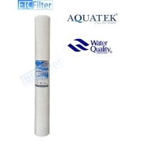 ราคา ไส้กรองน้ำ PP Aquatek Sliver USA คุณภาพสูง ขนาด 20 นิ้ว 5 ไมครอน dot (4068023066)