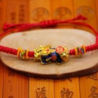 ราคา กำไลข้อมือปี่เซียะเปลี่ยนสีได้ สร้อยข้อมือปี่เซียะด้ายแดง เรียกทรัพย์ เสริมดวง เสริมฮวงจุ้ย เด่นเรื่องค้าขาย เสริมโชคลาภ (6169603991)