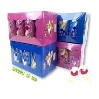 ราคา [ 30 g. X 12 ซอง ] ขนมปัง MD สอดไส้ มีรสนม และ รสสตรอเบอรี่ แบบกล่อง (25642880371)