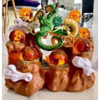 ราคา [ส่งฟรี] โมเดลดราก้อนบอล Dragonball Z ครบเซ็ทเทพเจ้ามังกร + ภูเขา + ดราก้อนบอลครบ 7 ลูก สูง 23cm + กล่องครบ (13101359141)