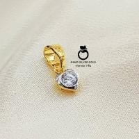 ราคา จี้หัวใจ A163 ทองไมครอน เพชร ทองไมครอน น่ารัก ทองสวย (13030838194)