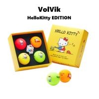 ราคา [Volvik] Limited Edition Sanrio Hello Kitty ครบรอบ 50 ปี Volvik Vivid Ball & Ball Marker Set ลูกกอล์ฟ (27188246828)