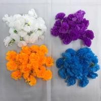 ราคา ดอกดาวเรือง ดอกดาวเรืองผ้า ดอกดาวเรืองปลอม ดอกไม้ร้อยมาลัย (15497386616)