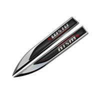 ราคา Nissan NISMO บังโคลนด้านข้างสัญลักษณ์ บังโคลนตกแต่งสปอร์ต สติ๊กเกอร์บังโคลนด้านข้าง 3D สติ๊กเกอร์โลหะ สติ๊กเกอร์โลหะชุบโลโก้ 2 ชิ้น NISMO (44901550825)