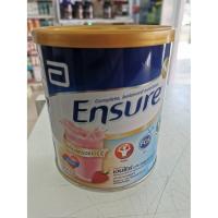 ราคา หมดอายุ 15/07/2020 ตามรูป.นมเอ็นชัวร์ Ensure ##ราคาถูกที่สุด## ชนิดกระปุก กลิ่นสตอร์เบอรรี่400กรัม+ (15/7/2020) (5835964943)